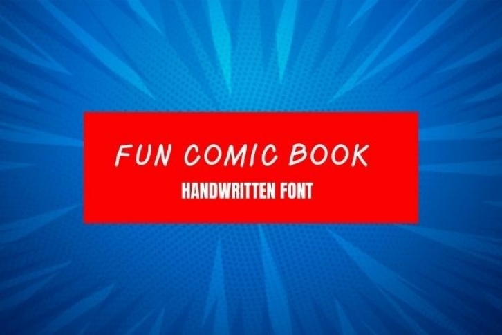 Fun Comic Book Font Download