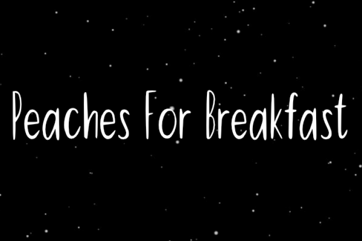 Peaches for Breakfast Font Download