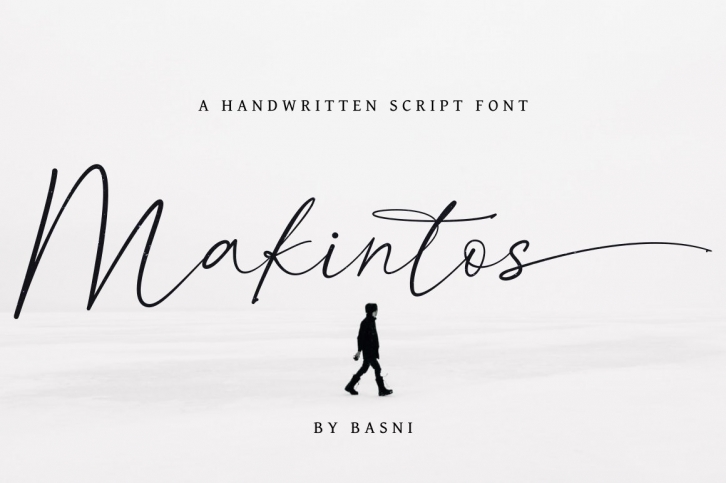Makintos -a Handwritten Font Download