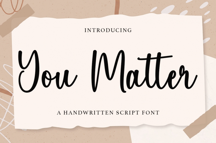 You Matter Font Download