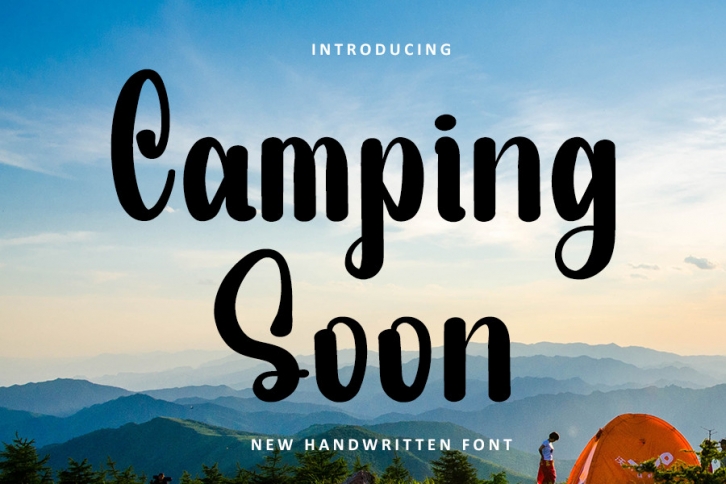 Camping Soon Font Download