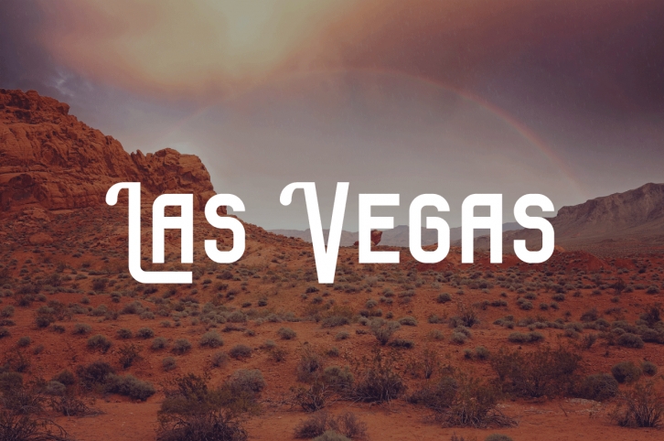 Las Vegas Font Download