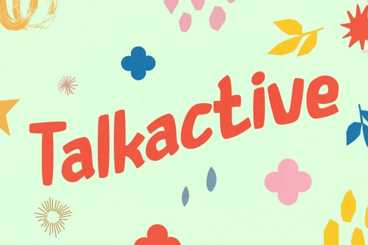 Talkactive - Kids Font Font Download