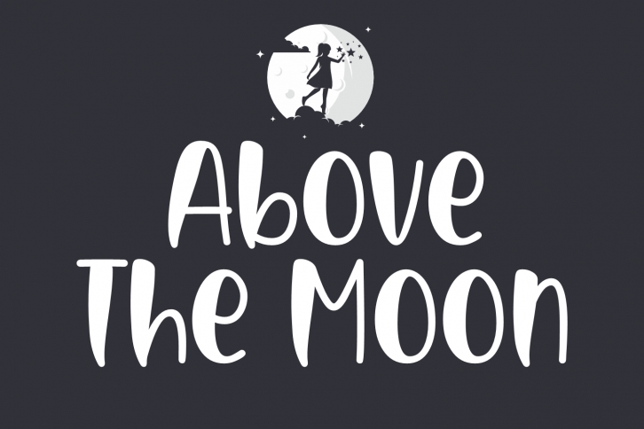 Above the Moon Font Download