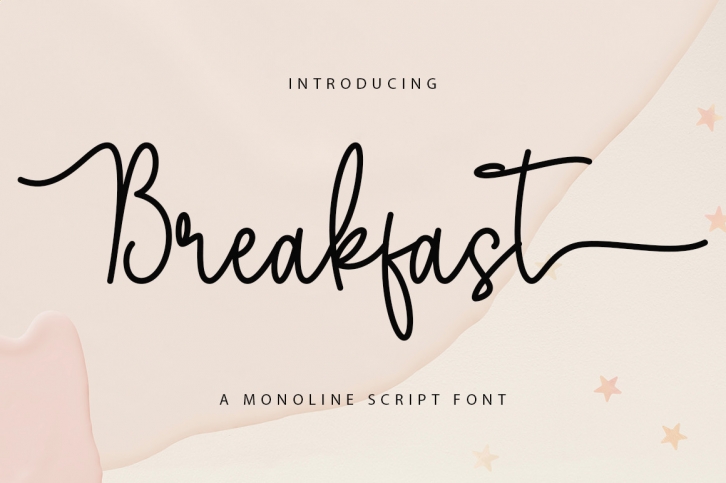 Breakfast Font Download