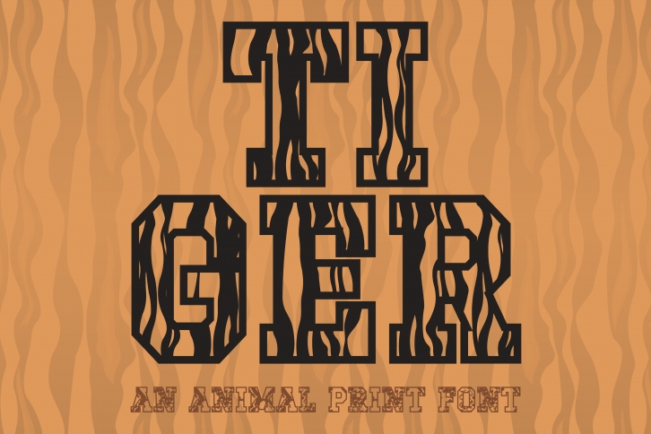 Tiger Font Download