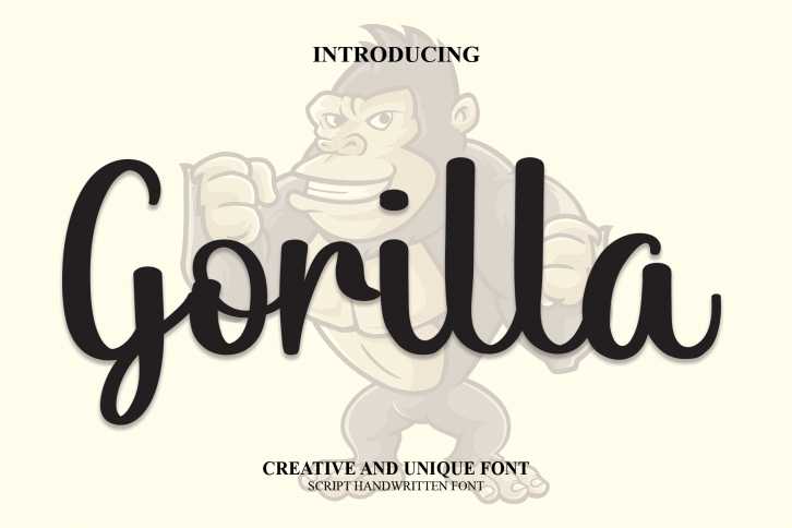 Gorilla Font Download