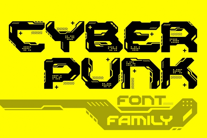 Cyberpunk Style Font Download