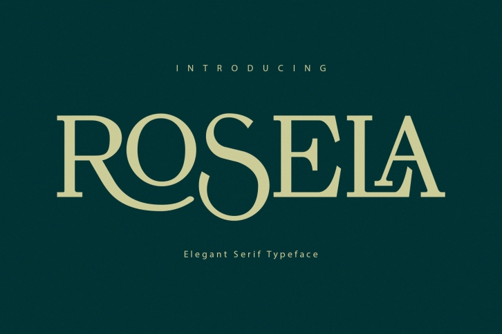 Rosela Font Download