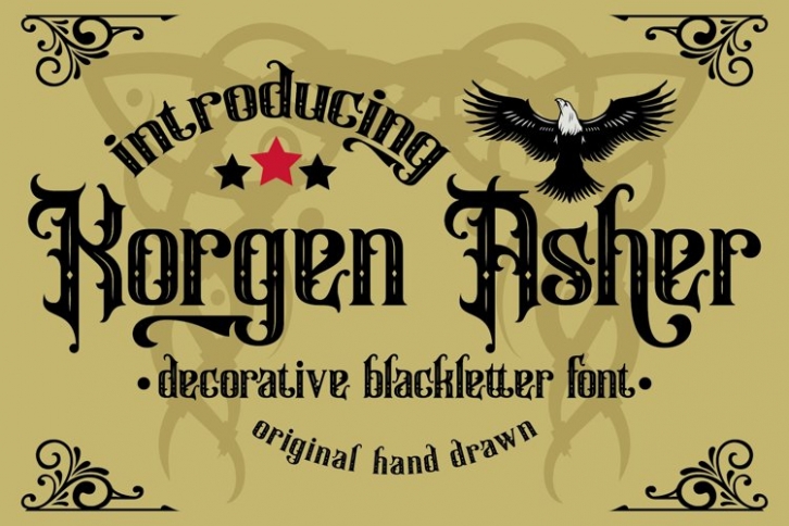 Korgen Asher Font Download