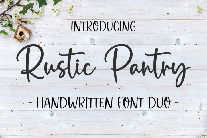 Rustic Pantry Font Download