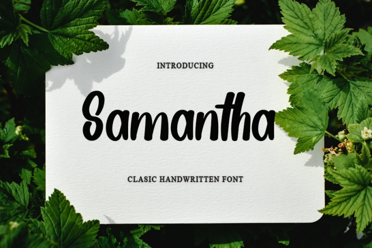 Samantha Font Download