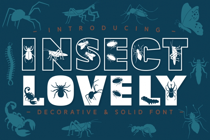 Insect Lovely Font Download