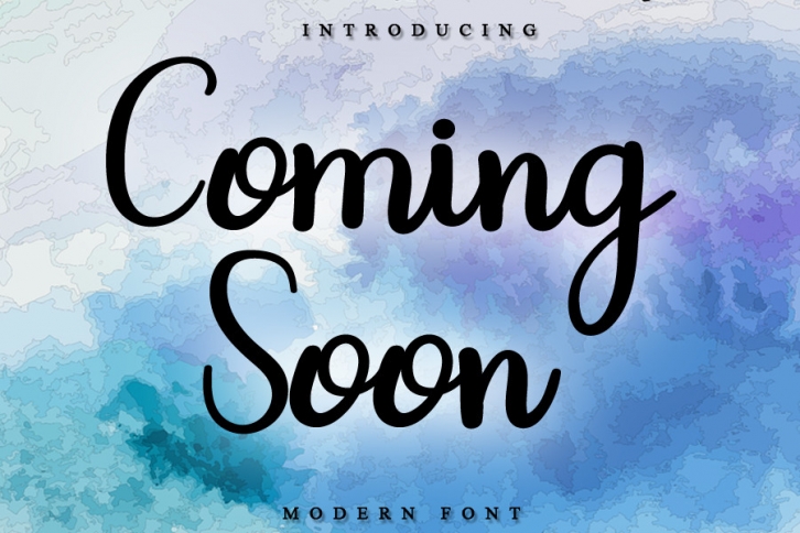 Coming Soon Font Download