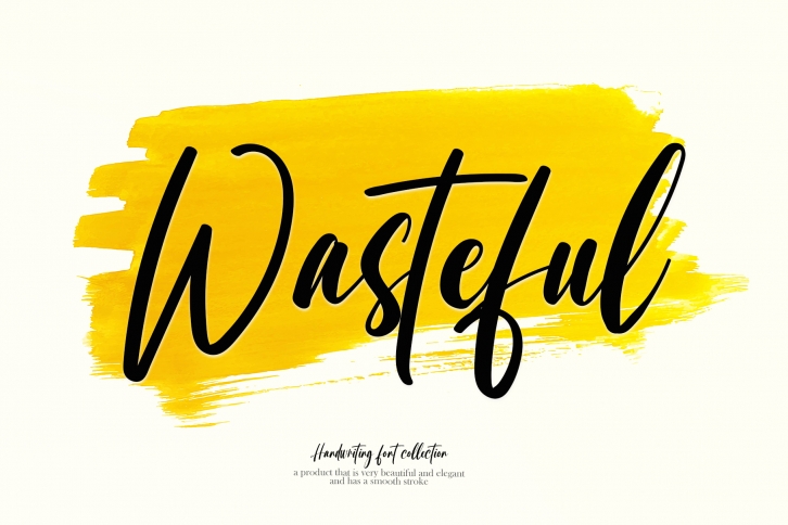 Wasteful Font Download