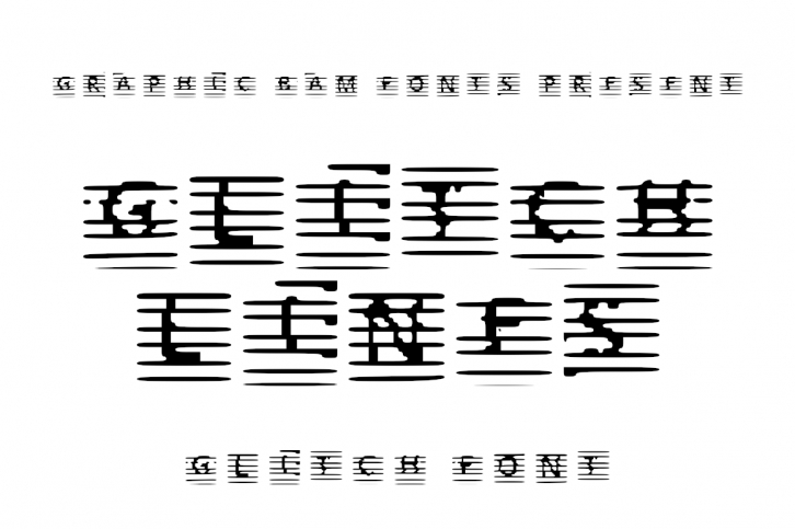 Glitch Lines Font Download