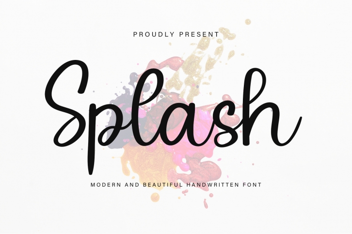 Splash Font Download