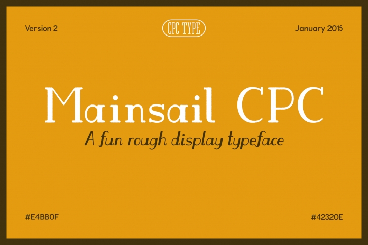 Mainsail CPC Font Download