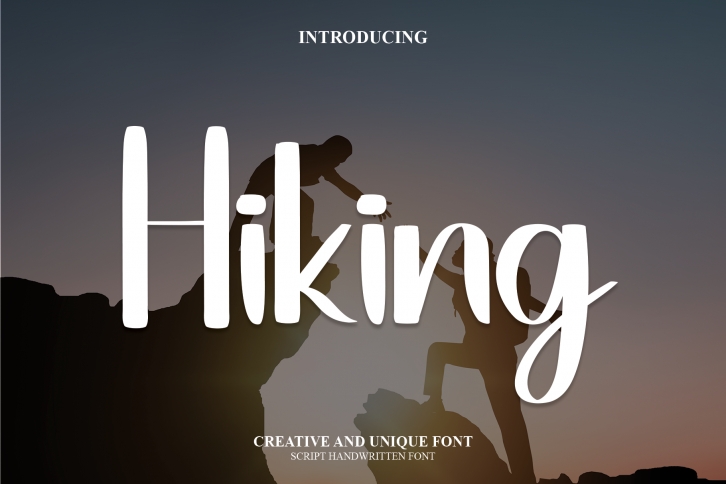 Hiking Font Download