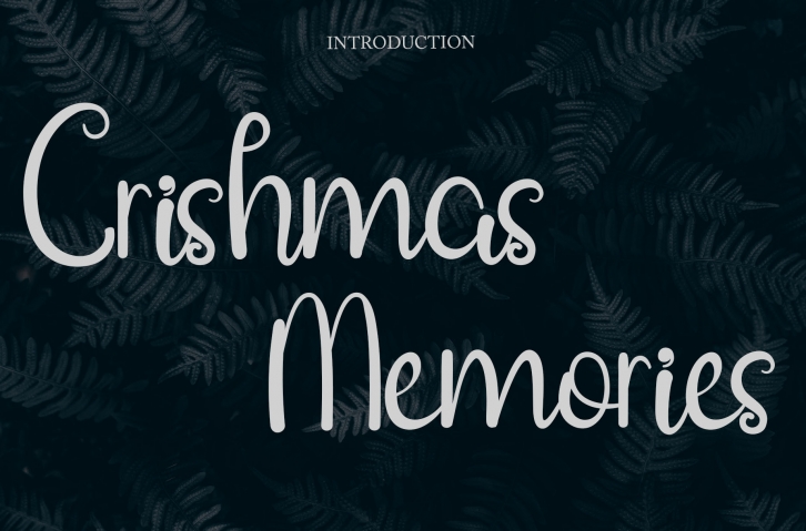 Crishmas Memories Font Download