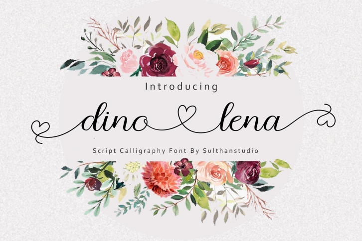 Dino lena Font Download