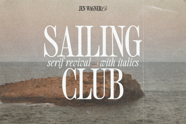 Sailing Club Font Download