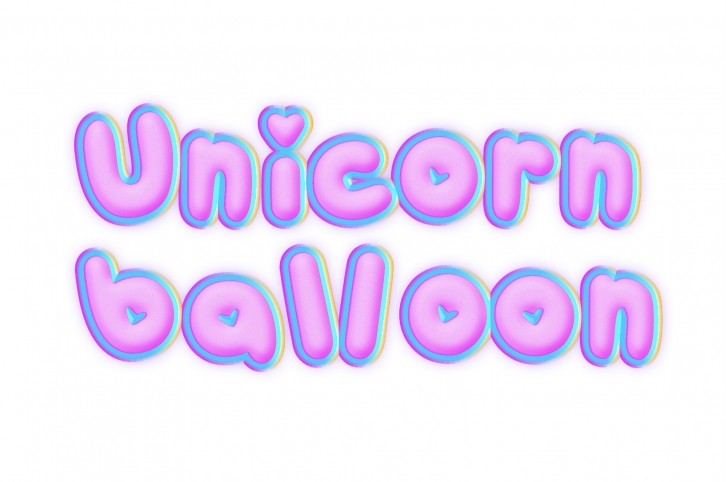 Unicorn ball Font Download