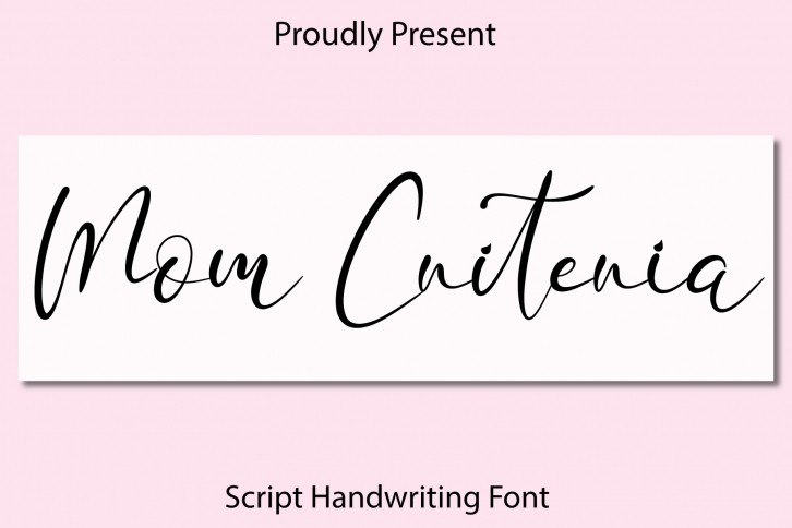 Mom Criteria Font Download