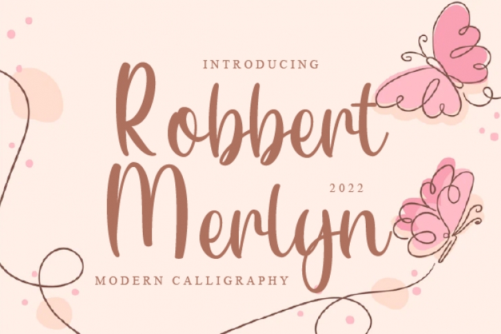 Robbert Merlyn Font Download