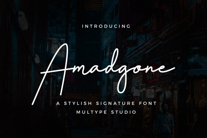 Amadgone Font Download