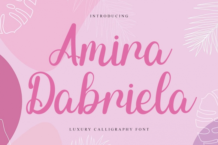 Amira Dabriela Font Download