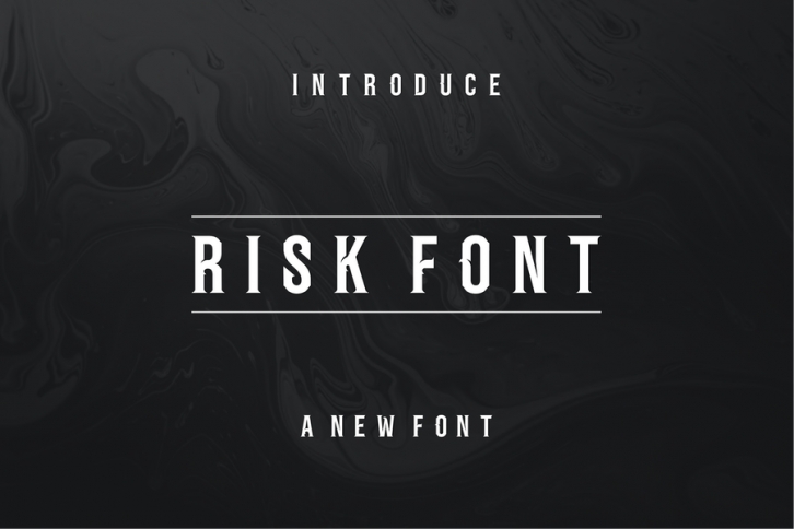 RISK FONT Font Download