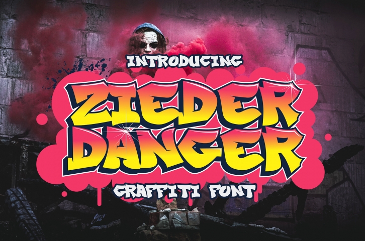 Zieder Danger Basic Graffiti Font Download