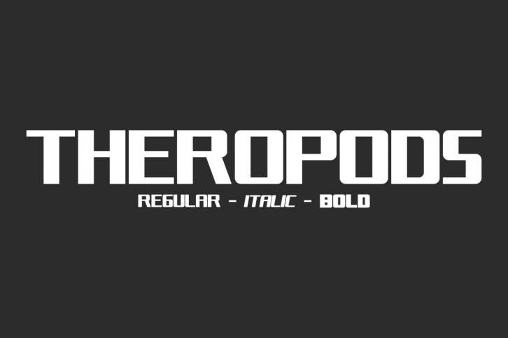 Theropods Font Download