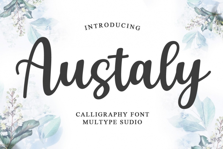 Austaly Calligraphy Font Download