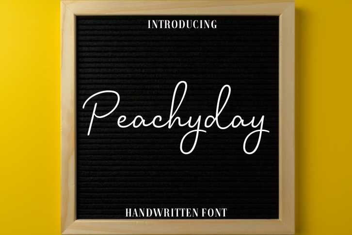 Peachy Day Font Download