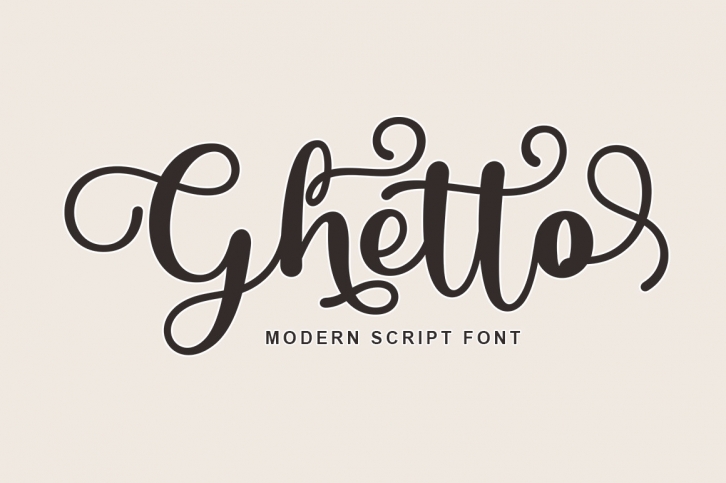 Ghetto Font Download