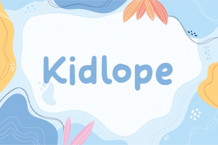 Kidlope Font Download