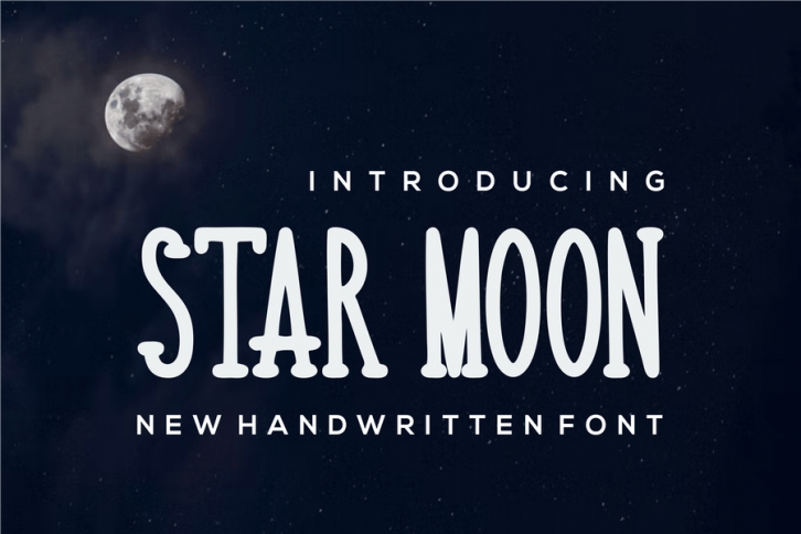 Star Moon Font Font Download