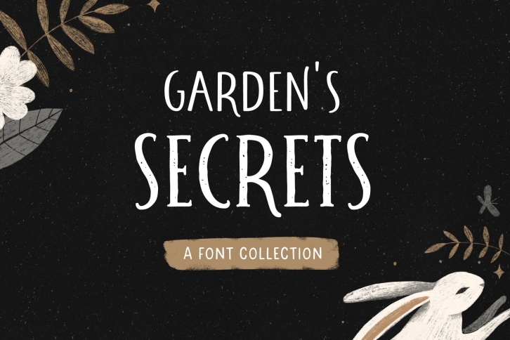 Gardenu2019s secrets Font Download