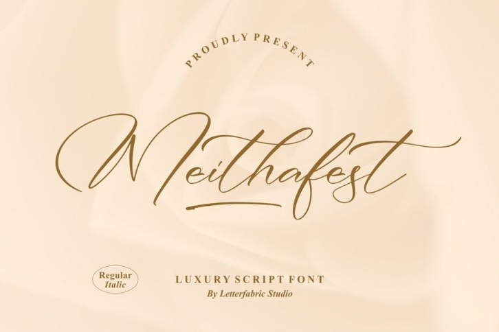 Meithafest Luxury Script Font Font Download