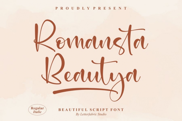 Romansta Beautya Script Font Font Download