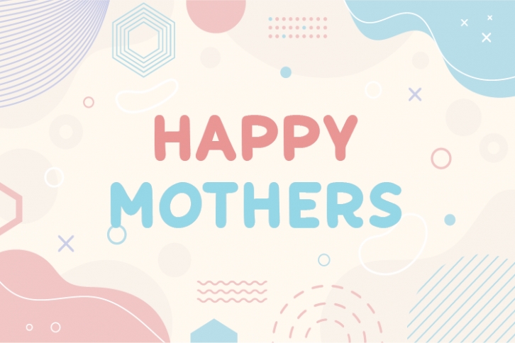 Happy Mothers Font Download
