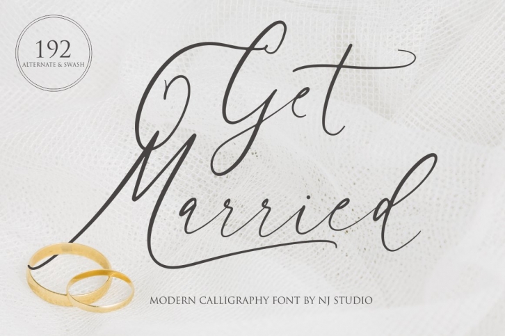 Get Married Font Download