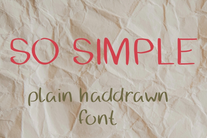 So Simple Font Download