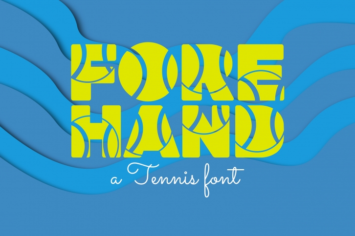 Forehand Font Font Download