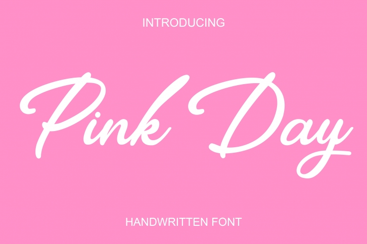 Pink Day Font Download