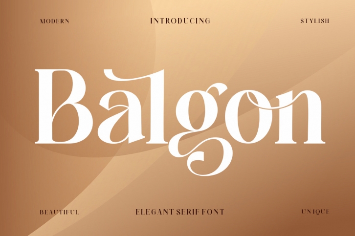 Balgon Font Download