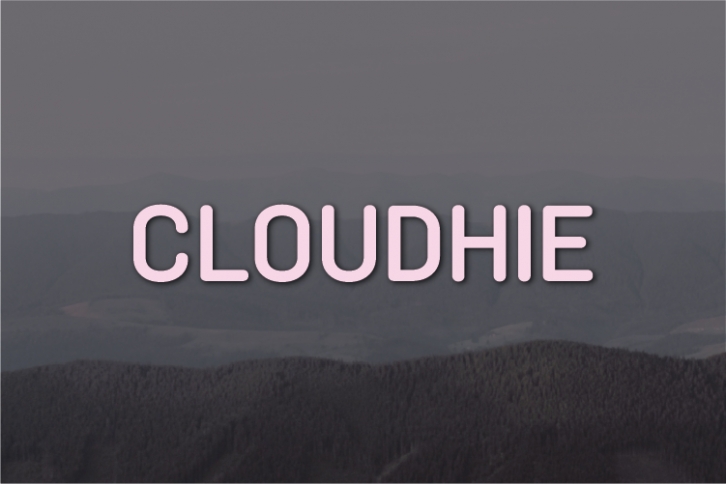 Cloudhie Font Download