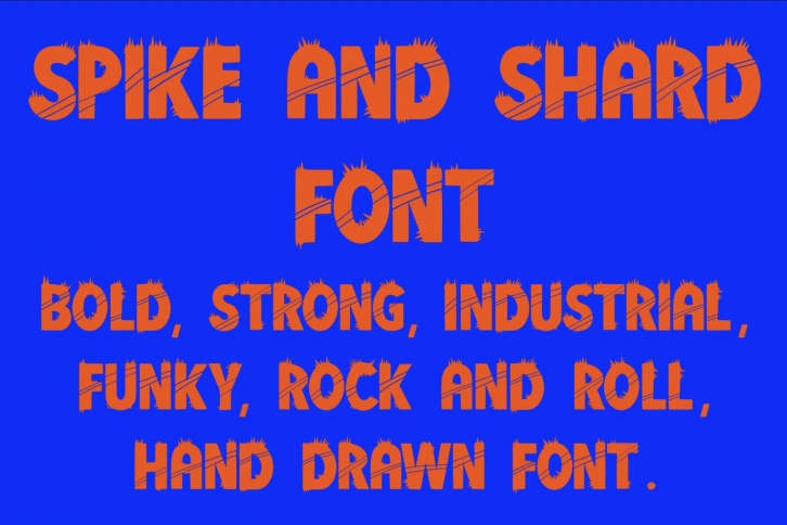 Spike and Shard font Font Download